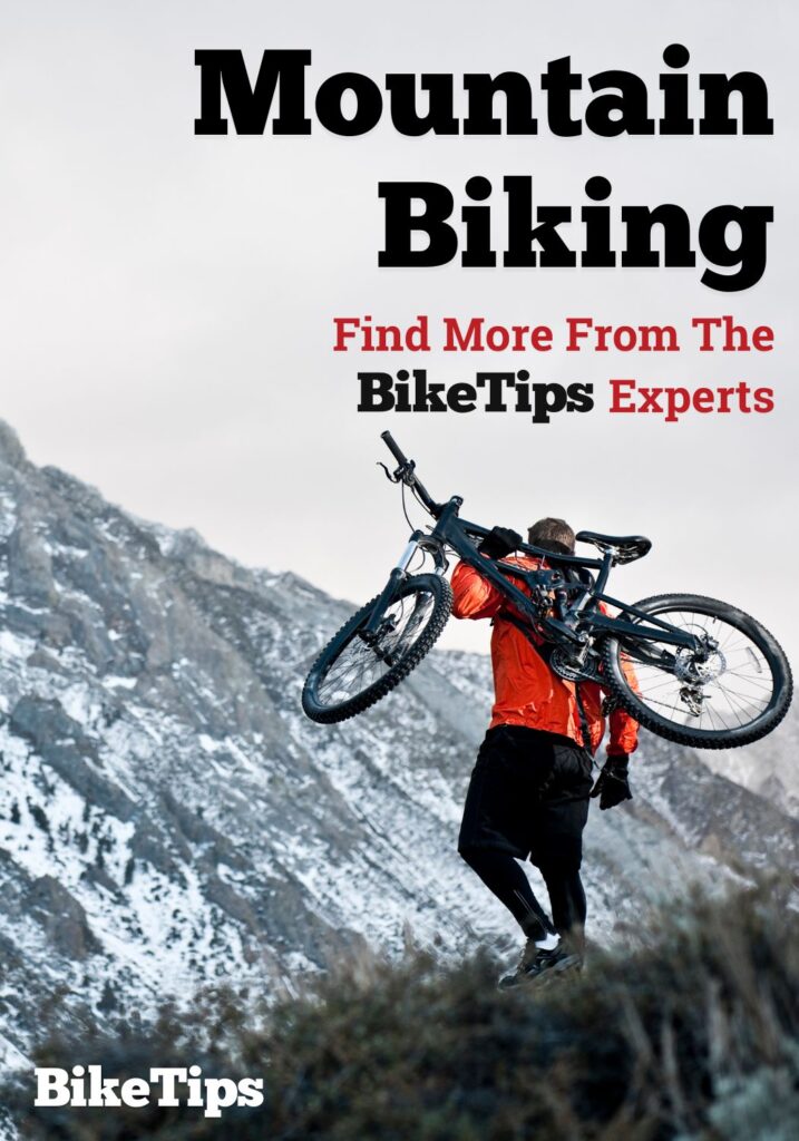 BikeTips Mountain Biking Sidebar Poster