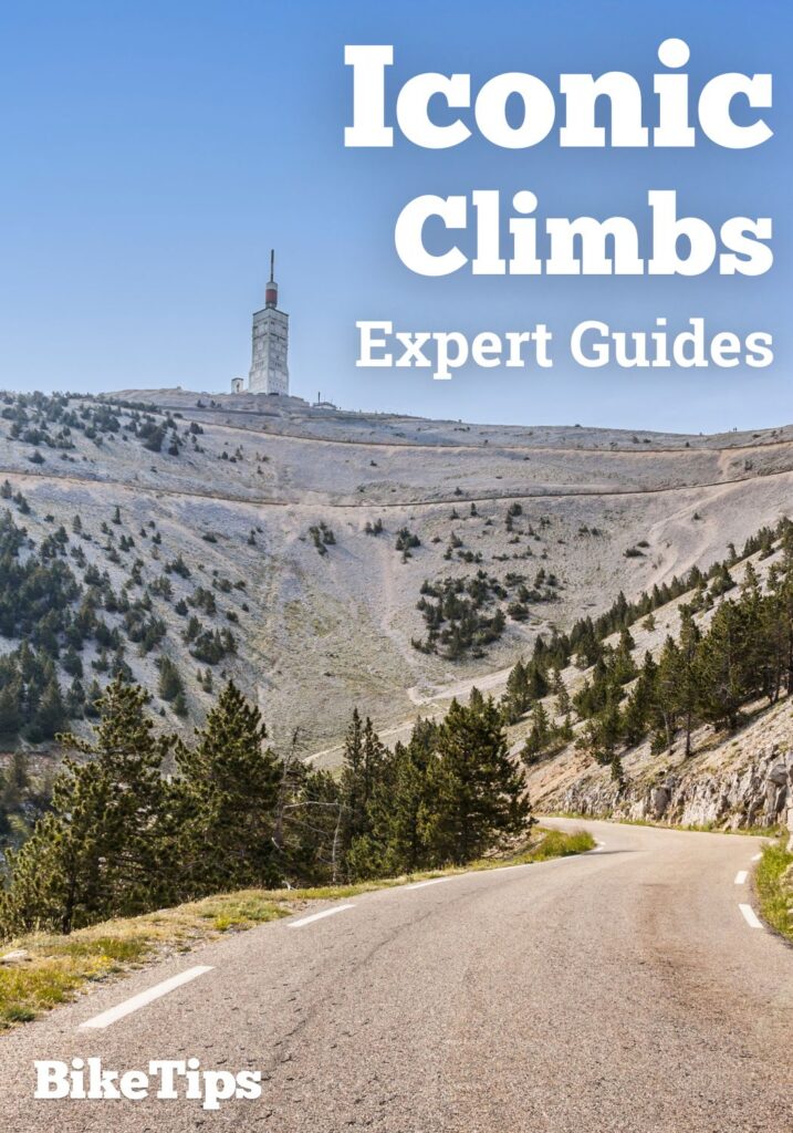 BikeTips Iconic Climbs Sidebar Poster