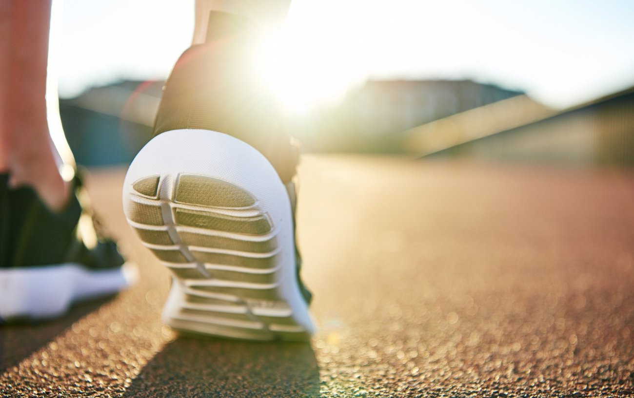 Running Shoes Closeup