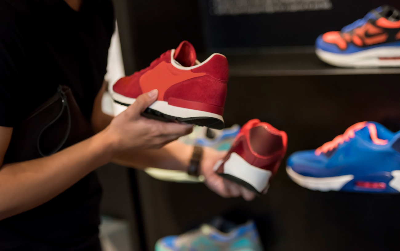 Buying running shoes