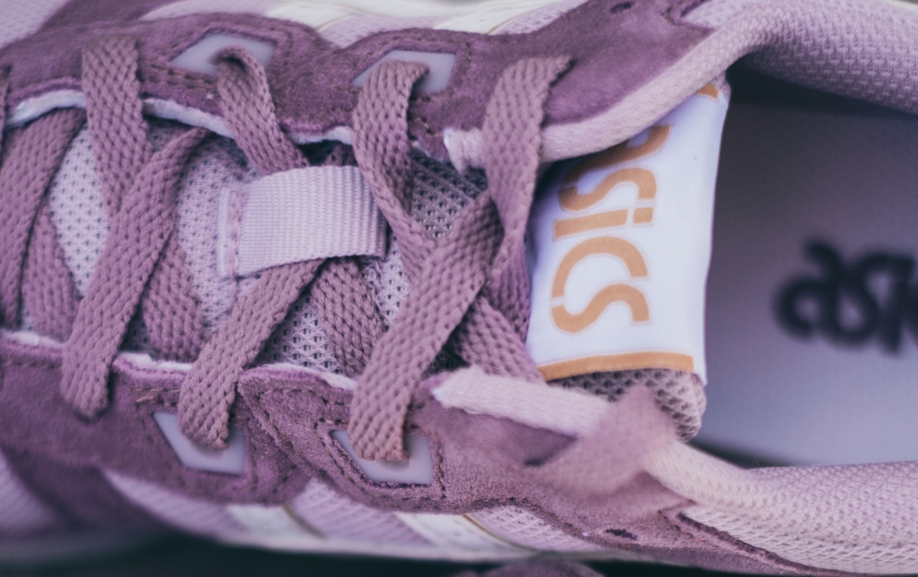 asics shoe closeup