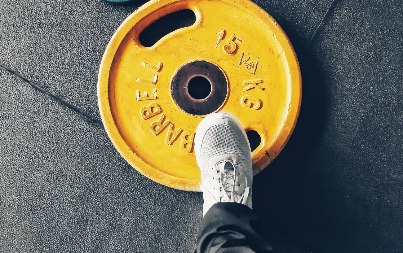 shoe and weight